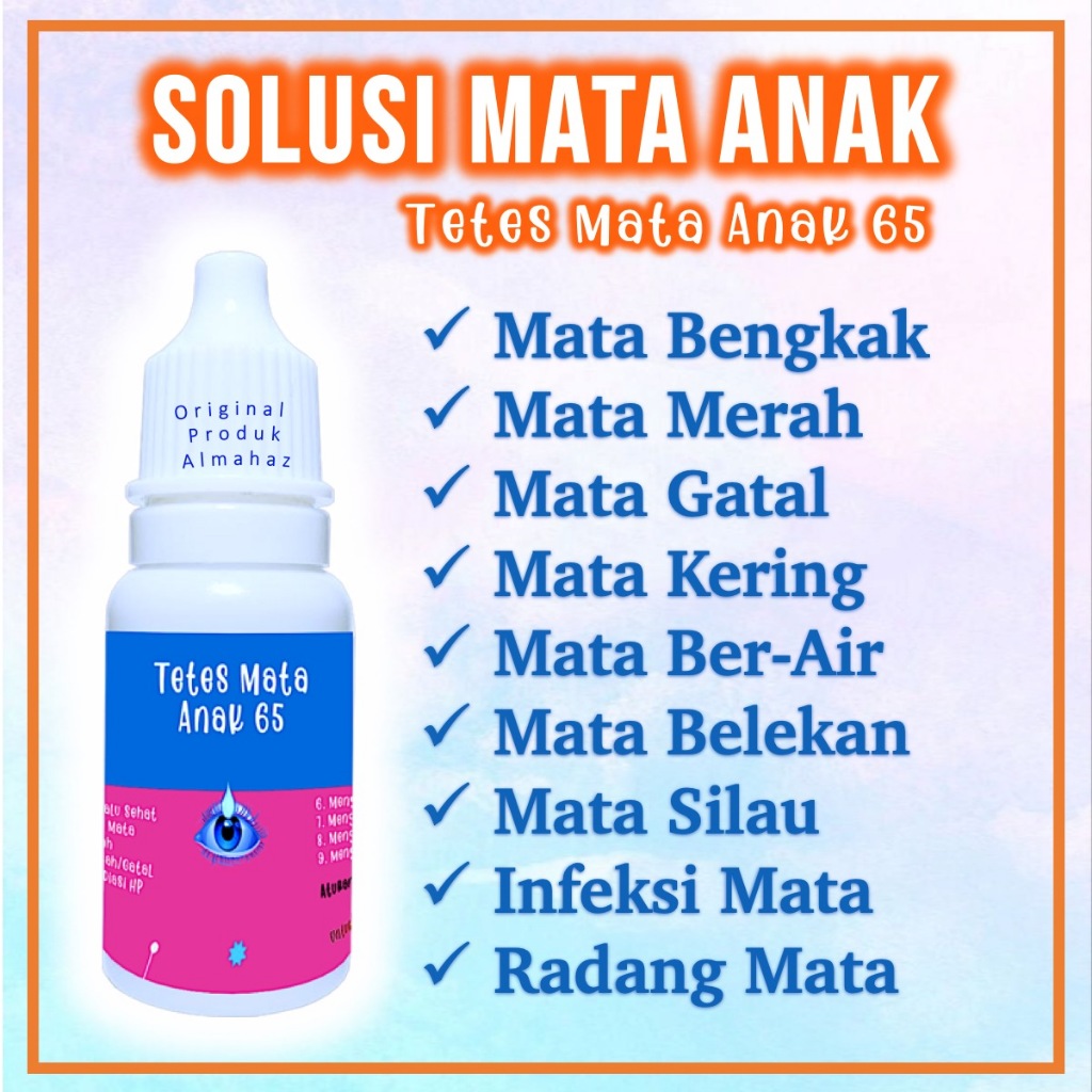 MATA Eye Drops For Children And Toddlers 65 Special Eye Drops For