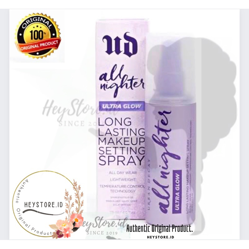 Original ALL NIGHTER EXTRA GLOW Setting Spray Long Lasting Makeup ...
