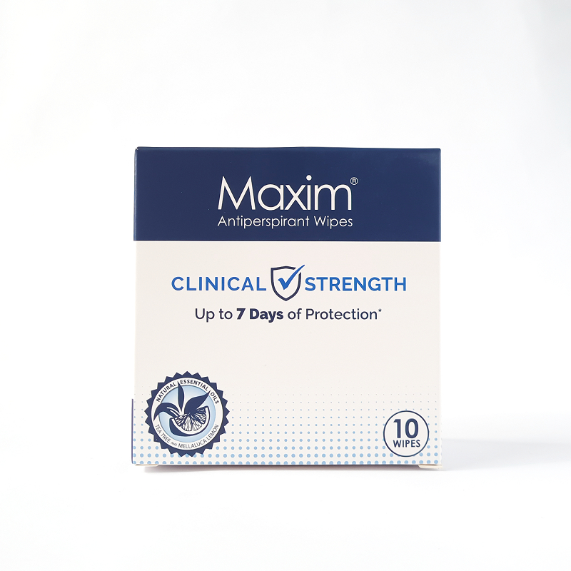 Maxim Antiperspirant Wipe 15 1 Box Contains 10 Sachets (2 Boxes