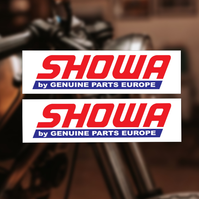 Showa Shock Sticker By Genuine Parts Europe Shopee Malaysia