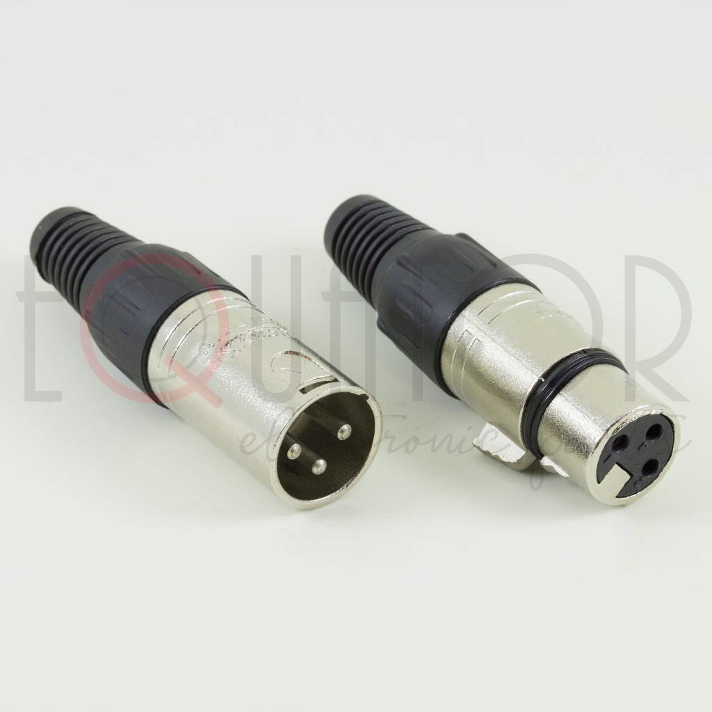 Xlr3 Cable Connector/Jack Canon Neutrik NC3FX | Shopee Malaysia