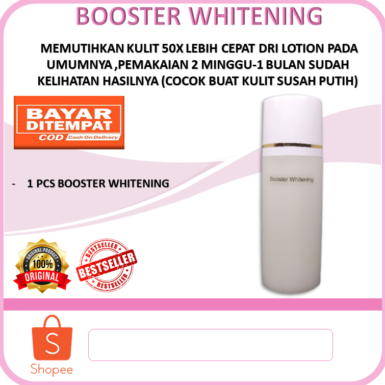Booster WHITENING/LOTION WHITENING BOOSTER/hand body/hand body ...