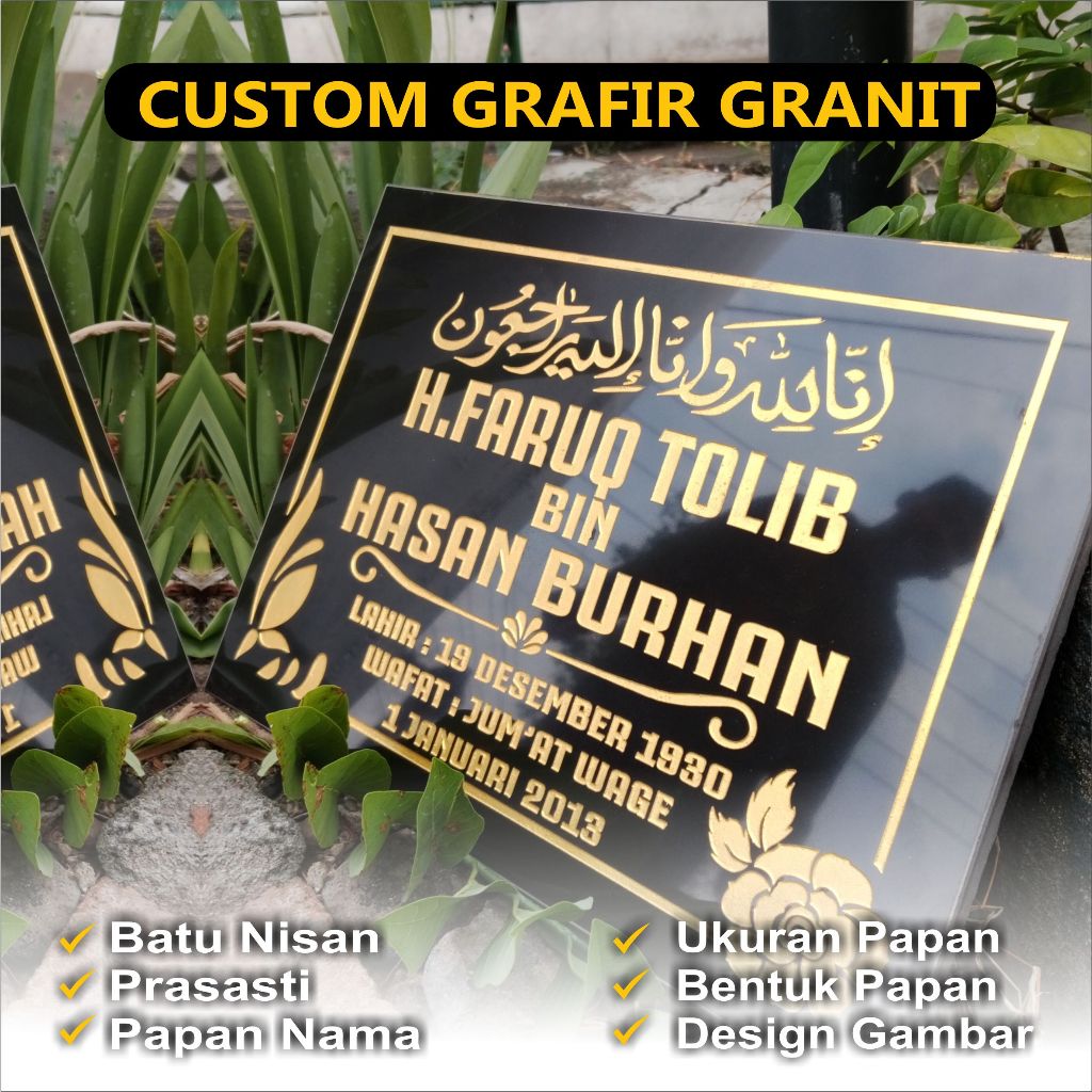 Engraving Tombstones & Inscriptions According To Shapes, Models And ...