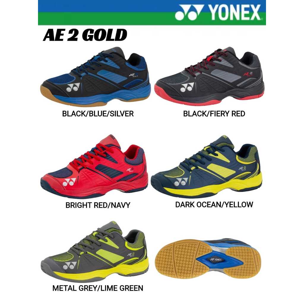 Yonex ALL ENGLAND 2 GOLD AE 2 GOLD ORIGINAL Badminton Shoes Shopee Malaysia