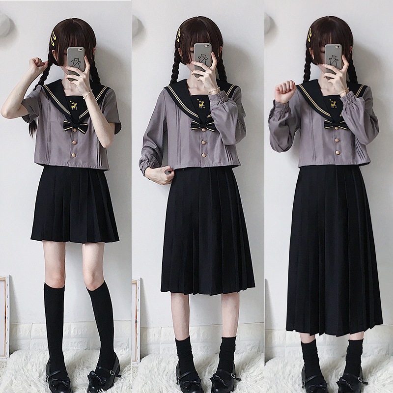 Cc-78 sailor seifuku japanese school uniform jk uniform japan cosplay ...