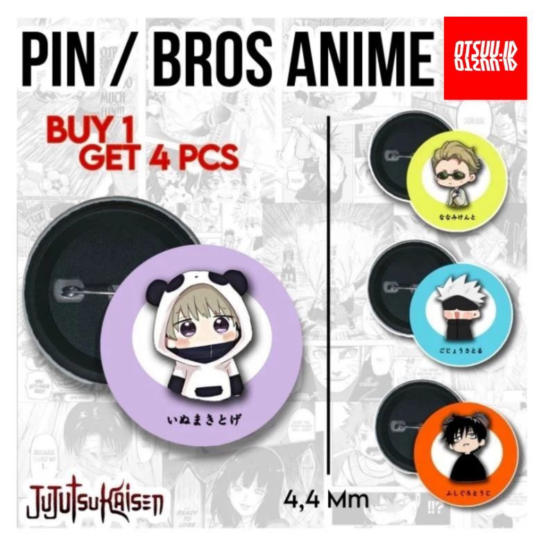 Anime Pins/Souvenirs/Brooches/ANIME/FANKIT/FANMADE/JUJUTSU KAISEN/BLUE LOCK/GENSHIN IMPACT