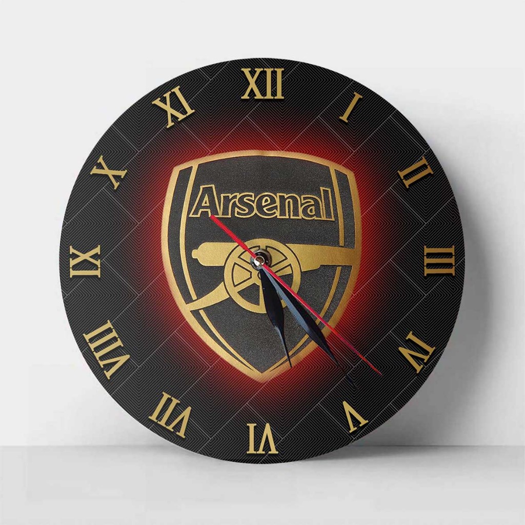 Arsenal Wall Clock Football Club Wall Decoration Wall Clock Living Room ...