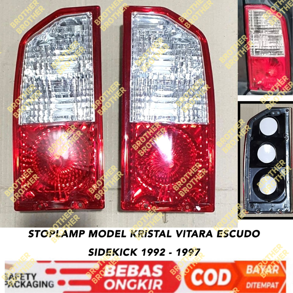 Stop Lamp Mika Rear Light Vitara Escudo Sidekick 1992 1995 997 Crystal ...