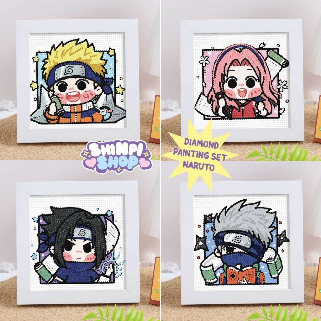 Naruto Diamondpainting Complete set Of Children's Toys DIY Diamond
