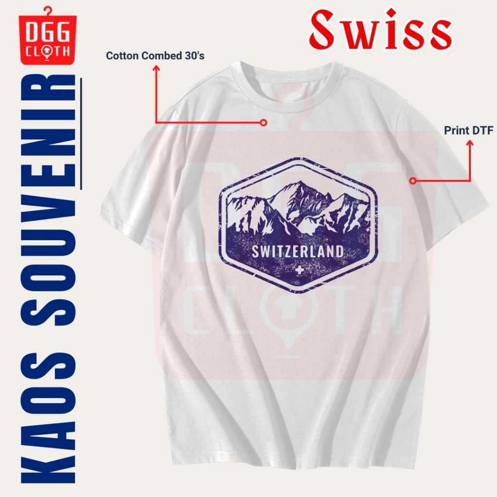 Dggclothing T Shirts By The Swiss Country Switzerland The Latest