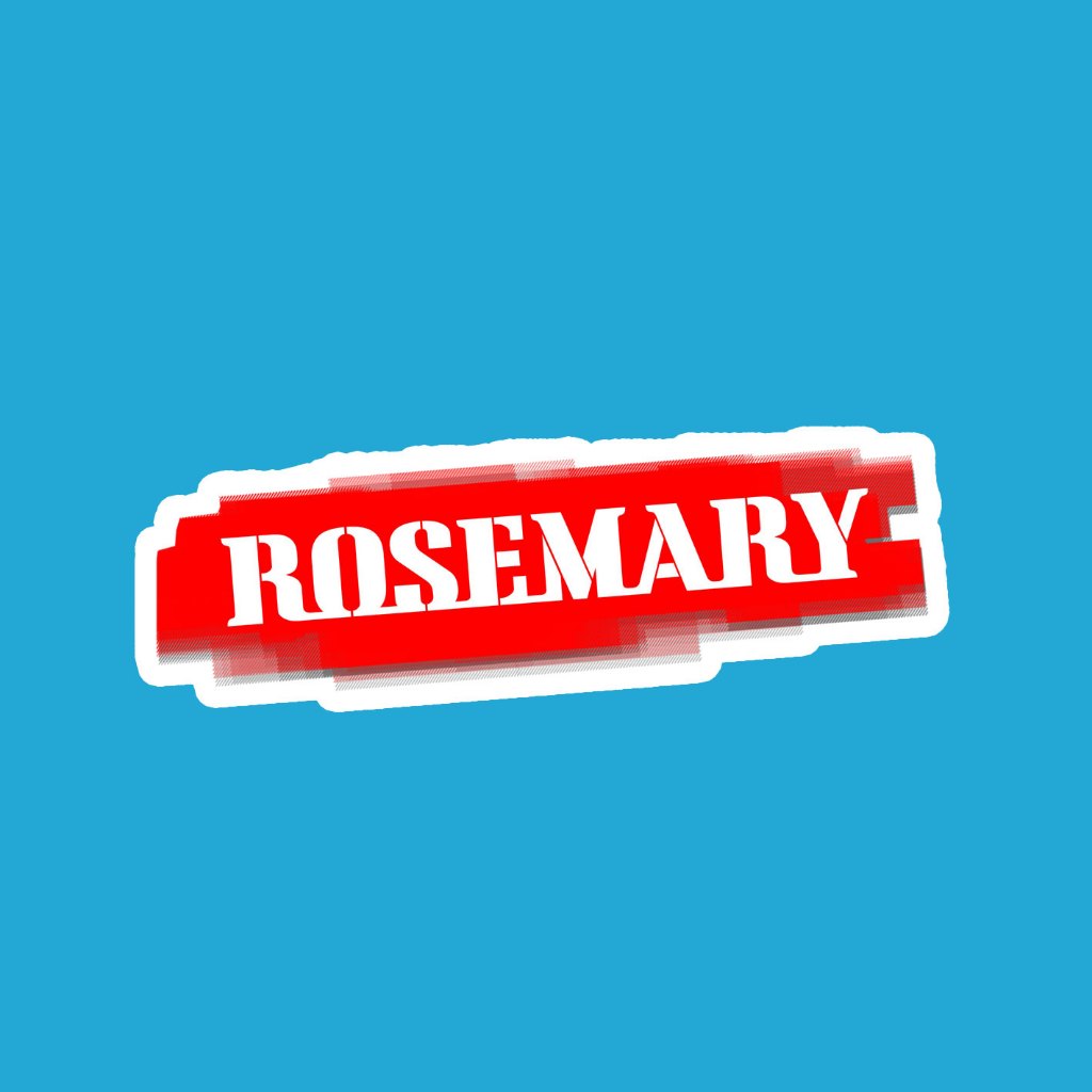 Rosemary Sticker - Indie Band Sticker Indie Band Aesthetic Sticker 