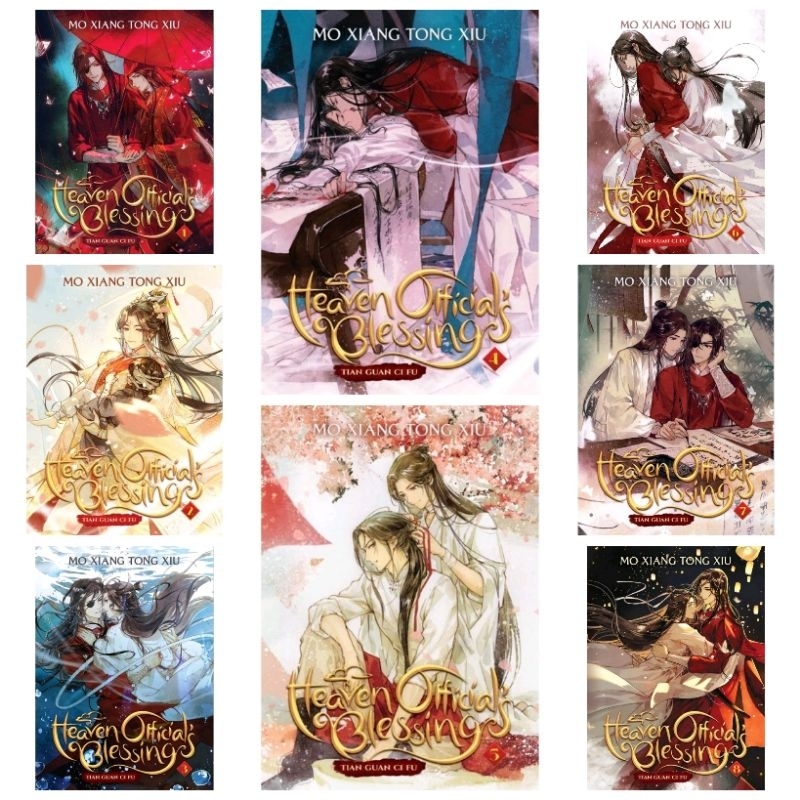 Heaven Official's Blessing: Tian Guan Ci Fu (Novel) (1-8 Book Series ...