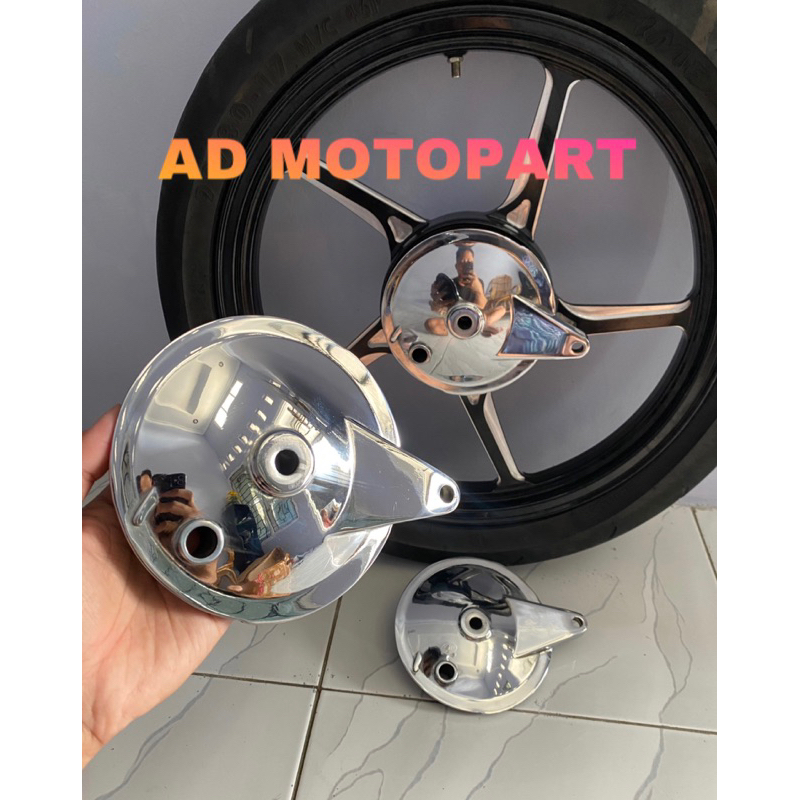 Yamaha TROMOL Lid Large Chrome JUPITER RX KING FIZ PNP To ENKEI VND ...