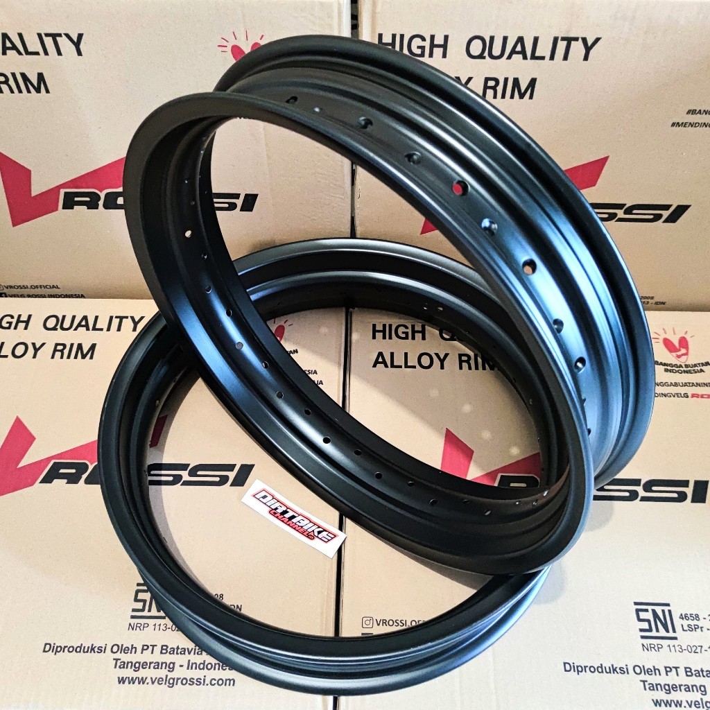 ROSSI 250 300 350 Rims 17 HoleRing 36 32 SUPERMOTO KLX Dtracker 150 CRF ...