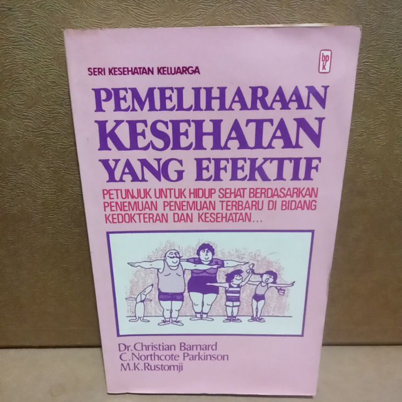 Original book FAMILY HEALTH SERIES EXAMINATION EFFECTIVE HEALTH - DR ...