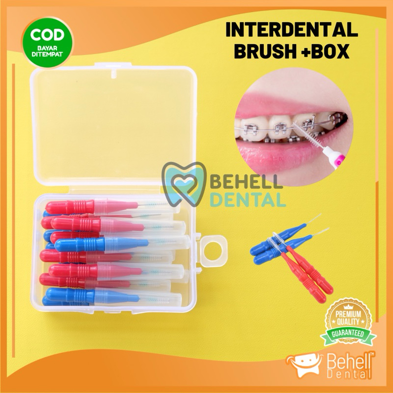 Premium Sela BRUSH SET+BOX Place - INTERDENTAL BRUSH ORTHO DR SMITH ...