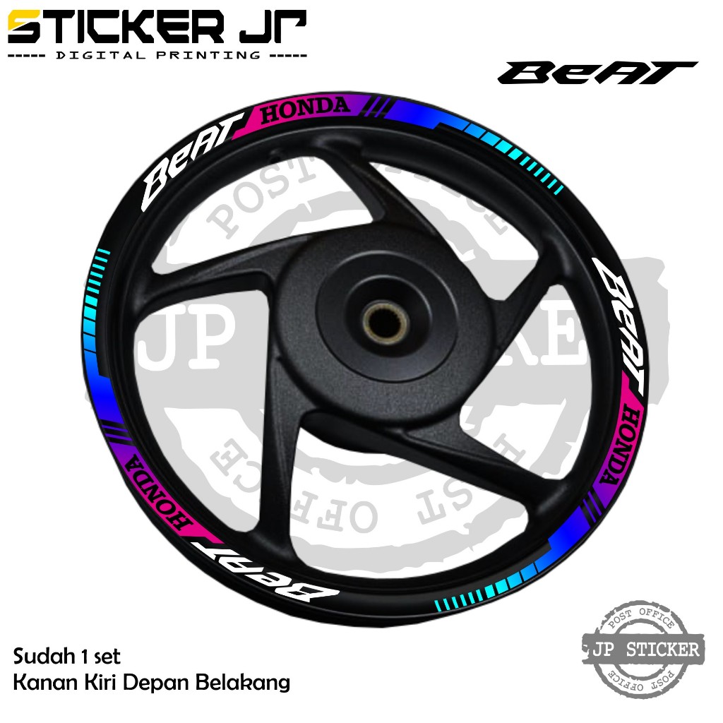 Sticker List of rims for All Mio Vario Adv 150 Genio Fino Aerox Beat ...