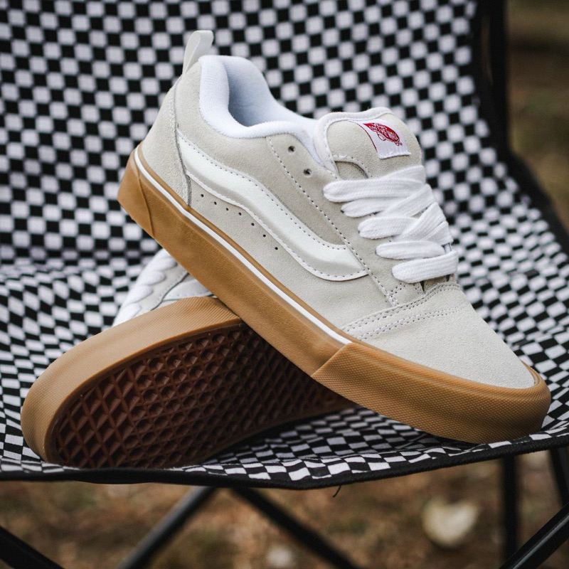 Vans old clearance skool white gum