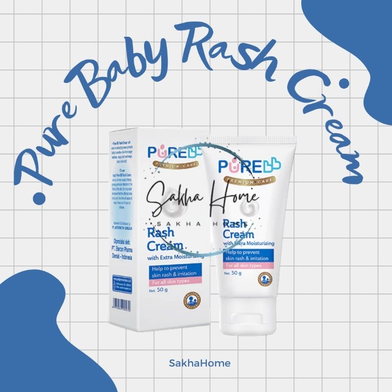 Purebb Rash Cream Diaper & Breast Milk Rash 50 gr Shopee