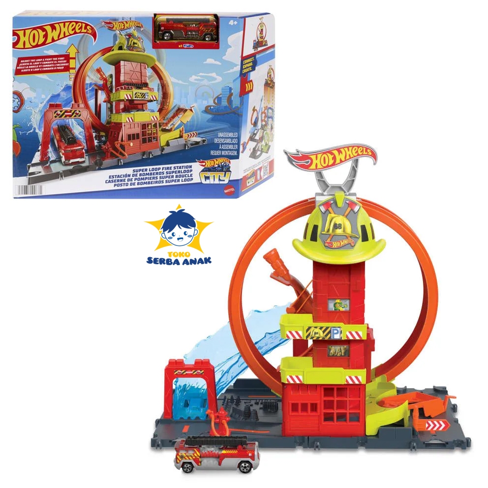 Hot wheels 2024 fire station