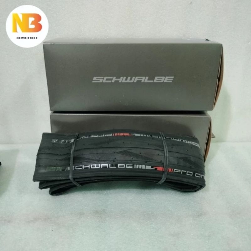 thumbnail image 2 of Schwalbe Pro One Tire – 700x28c, Clincher, Folding, Black/Transparent, Evo Super Race, Puncture Resistant 2 of 3