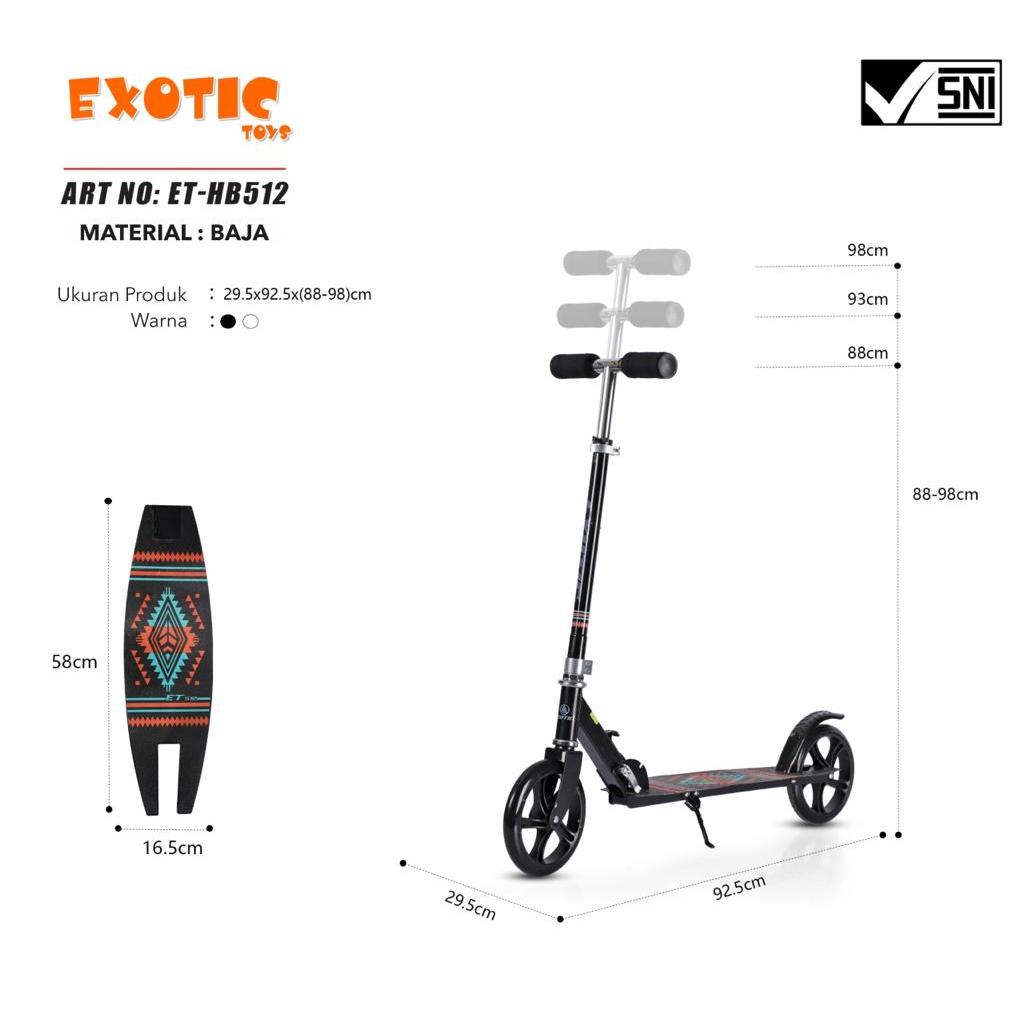 Scooter Urban Exotic Pawn Scooter Kids Adult Otoped Scooter Shopee