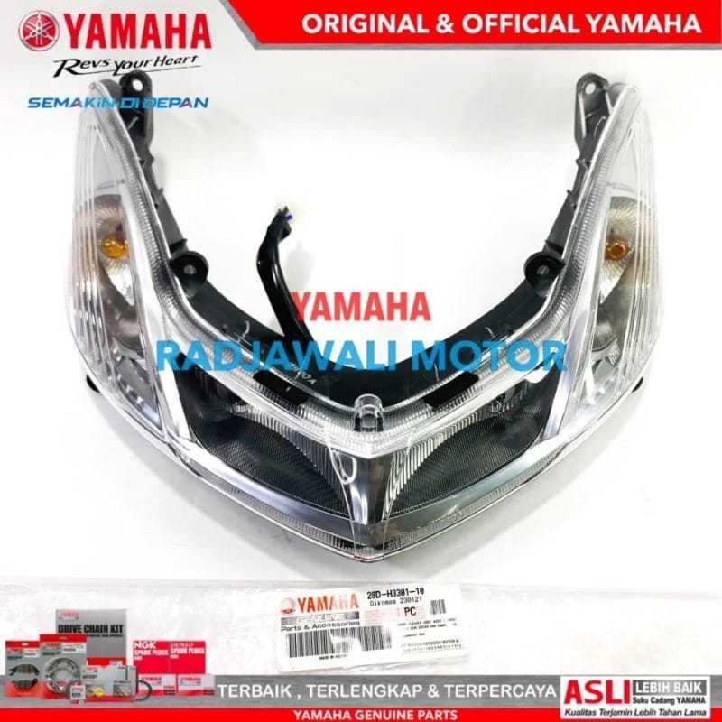 Front Mica Reflector Complete Twilight Light Bulb Turn Signal Curly MIO