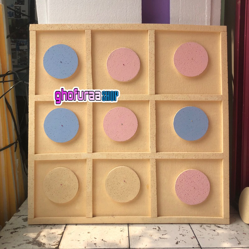 Custom styrofoam board sos xox boy or girl gender reveal pink blue ...