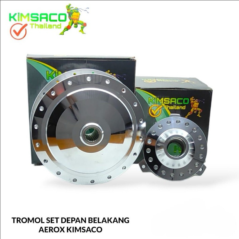 FRONT REAR DRUM SET AEROX OLD NEW AEROX KIMSACO THAILAND ORIGINAL ...