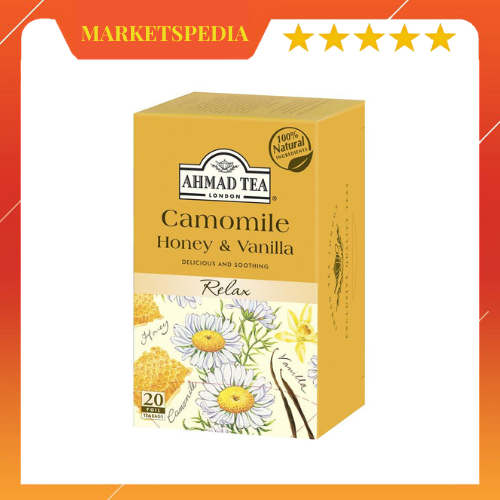 Ahmad Tea Camomile Honey Vanilla Infusion 30gr Vanilla Honey Kamomile ...