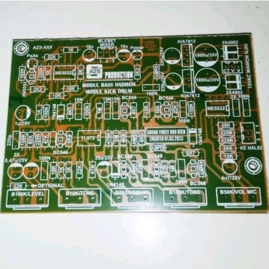 Pcb Bass Module Kick Drum Module | Shopee Malaysia