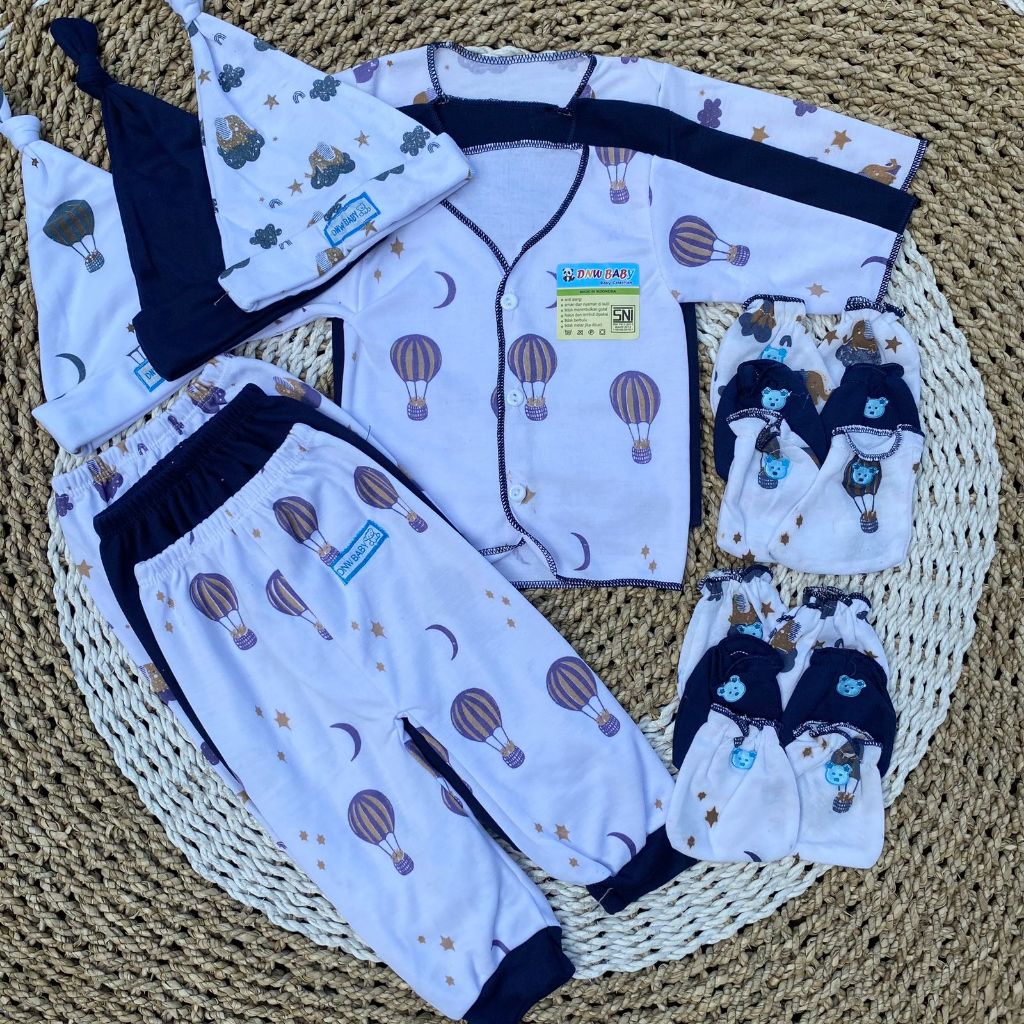 Outfit La Newborn Store Dino Cargo Set (Newborn-12 Months