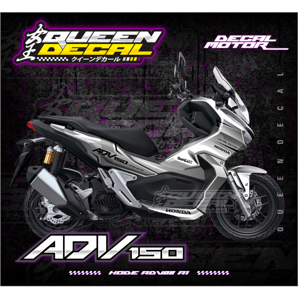 Sticker DECAL ADV150 DECAL Sticker - ADV150 NEW FULL BODY - ADV08 ...