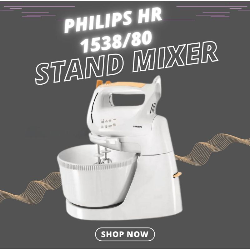 Stand mixer philips HR1538/80 Cake And Sponge Dough Beater Shopee