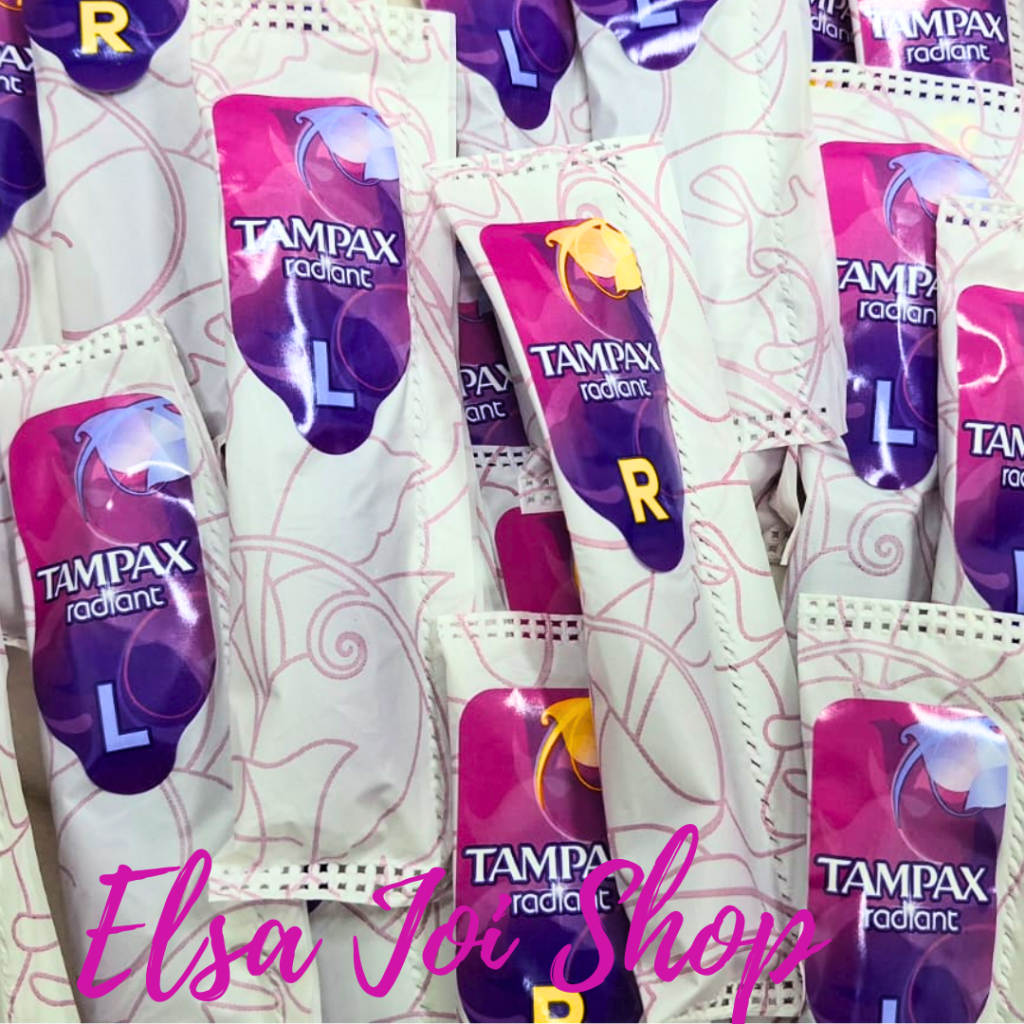Tampax Radiant Tampon Unit Shopee Malaysia