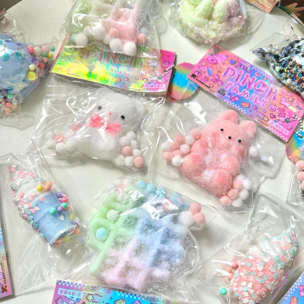 [HARU] Taba Squishy Character Bear Rabbit Slime Toy Anti Stress Relief ...