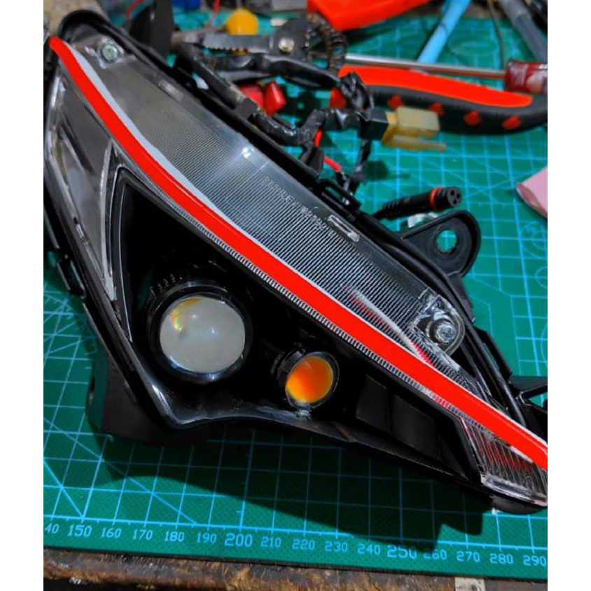 Sen supra x batman Reflector Package Stuffing d2 laser aes 20w | Shopee ...