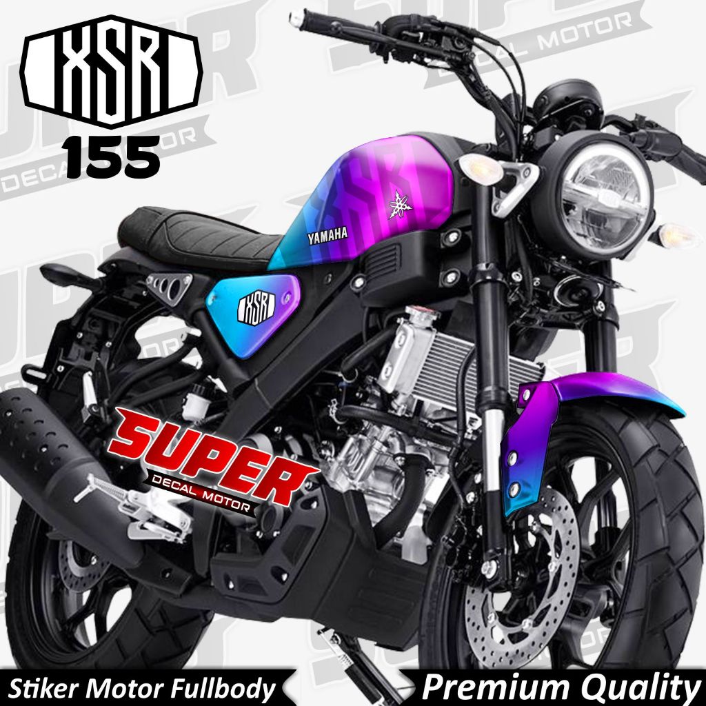 Decal Sticker Xsr Decal Xsr 155 Full body Striping Xsr 155 Full HD Gradation Concept Shopee