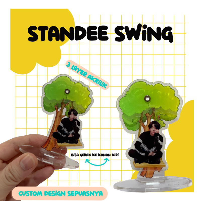 Swing standee / swing keychain / swing stande / swing ganci | Shopee ...