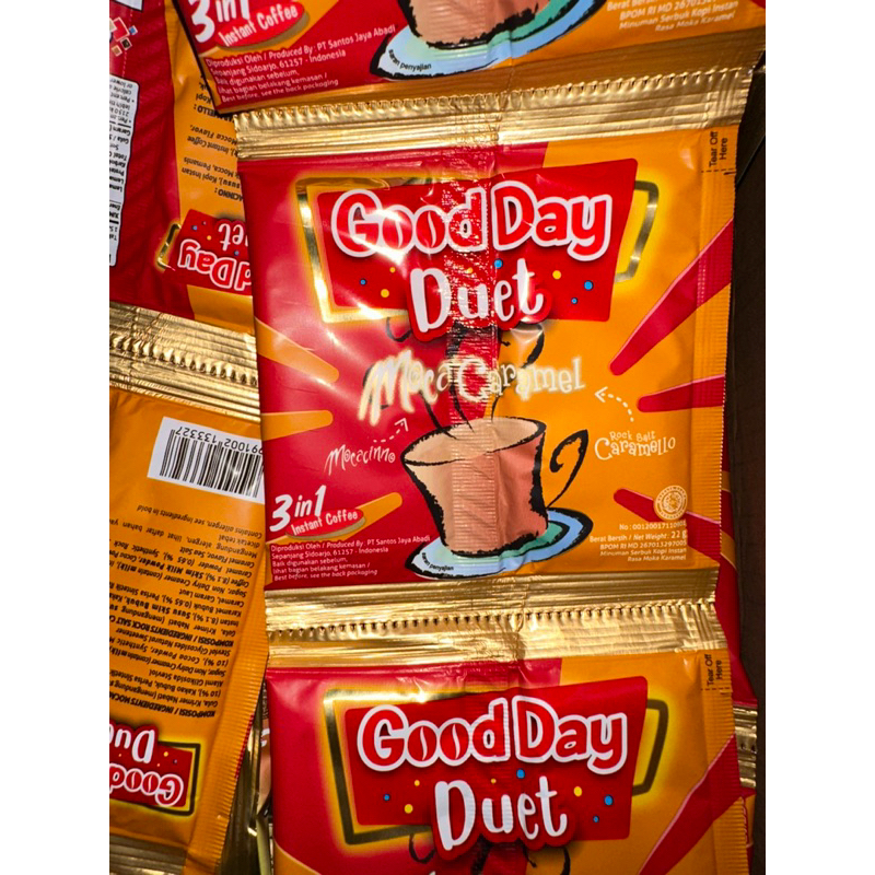 Coffee Good Day Duet Moca Caramel Sachet | Shopee Malaysia