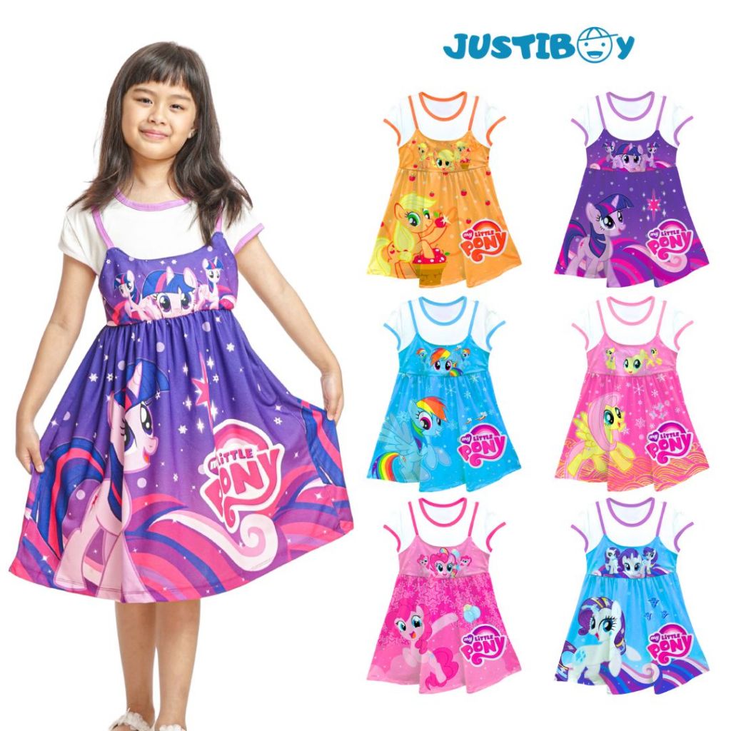 My Little Pony Dresses For Girls Aged 2-8 Years/Pony Girls Negligee ...