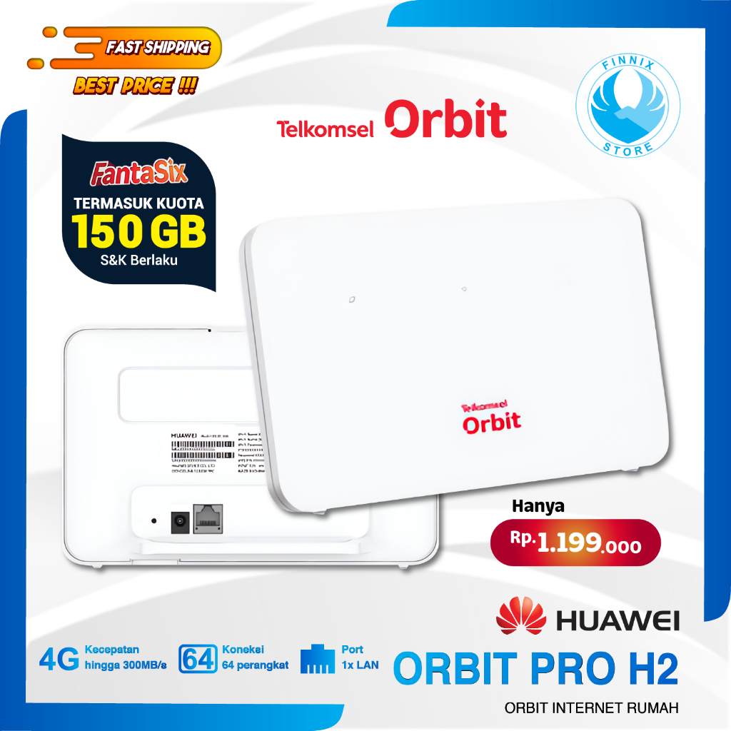 Telkomsel Orbit Pro H2 Huawei B530 Wifi Home Router Modem | Shopee Malaysia