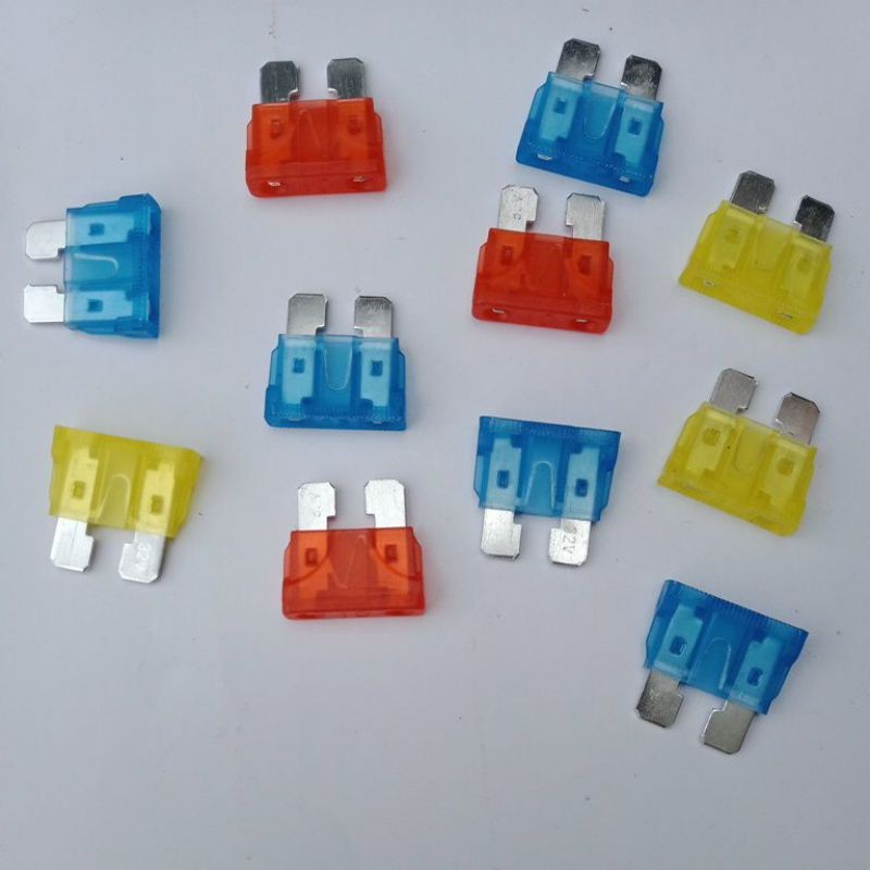 50 Pcs One-time Fuse Square Straight Plug Slow-Break 250V1.6A MTS1160A