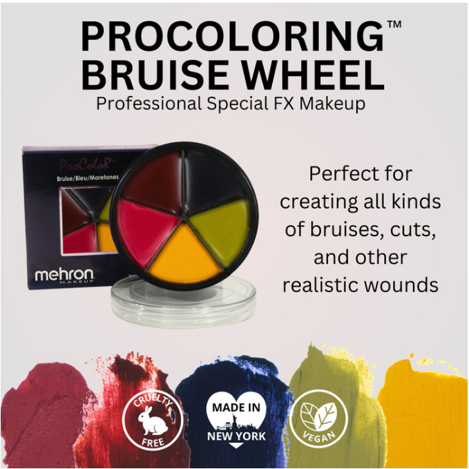 [READY] Mehron BRUISE WHEEL Fake Swelling Maker Sfx Puffy MAKEUP