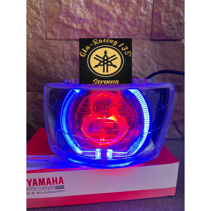 F1zr fiz R and vega old headlights biled project predator LED | Shopee ...