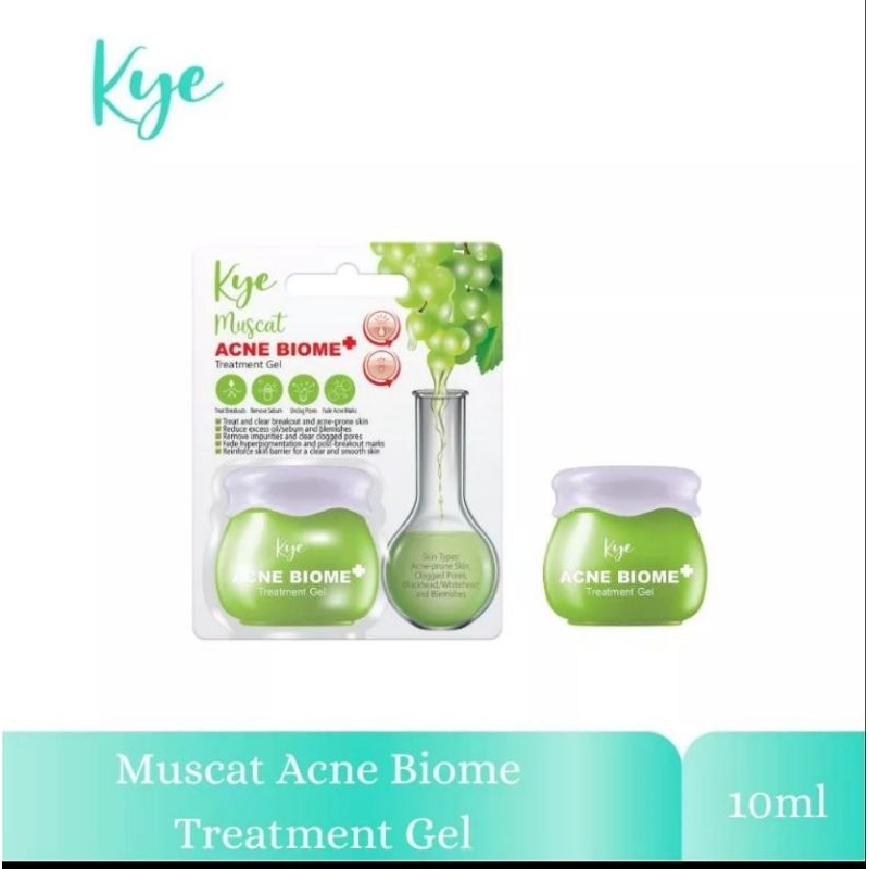 Kye MUSCAT ACNE BIOME TREATMENT GEL 10ml | Shopee Malaysia