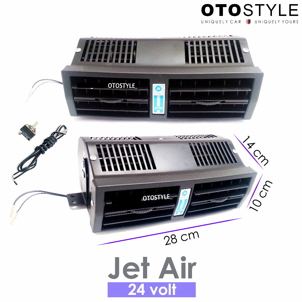 Car Fan - Jet Air New Model 12 VOLT / 24 VOLT Radiator Fan | Shopee ...