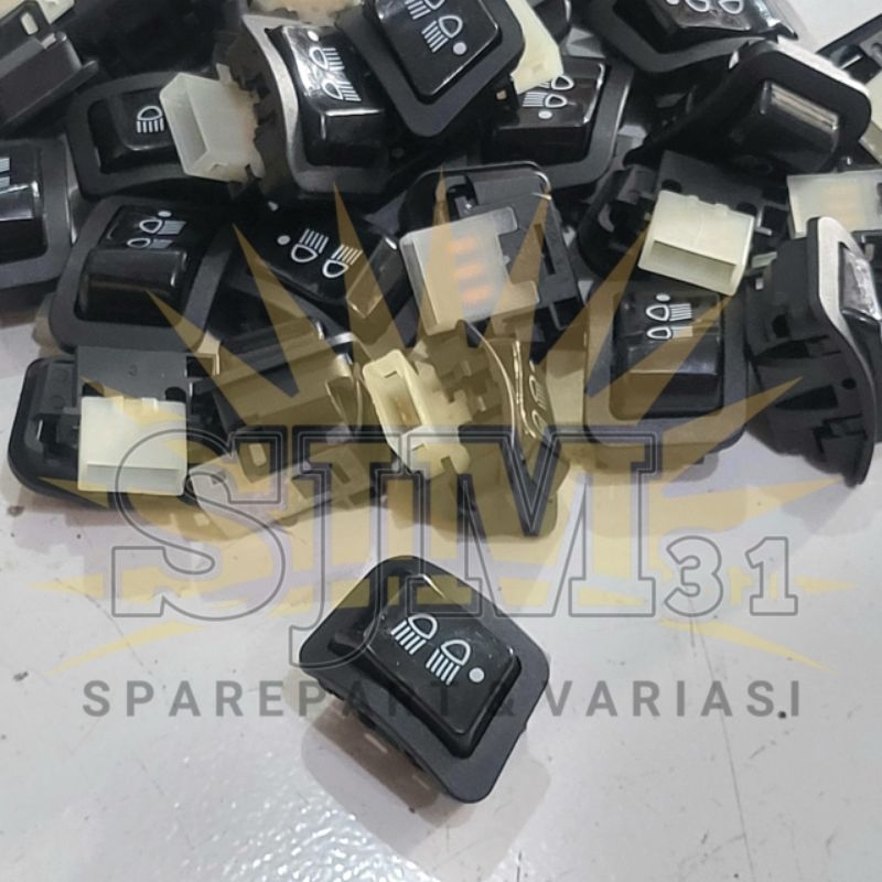 TOMBOL Standard model 3-point dim Button | Shopee Malaysia