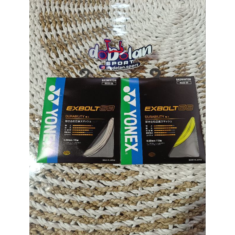 Install Yonex Exbolt 68 JP Strings Original Japan | Shopee Malaysia