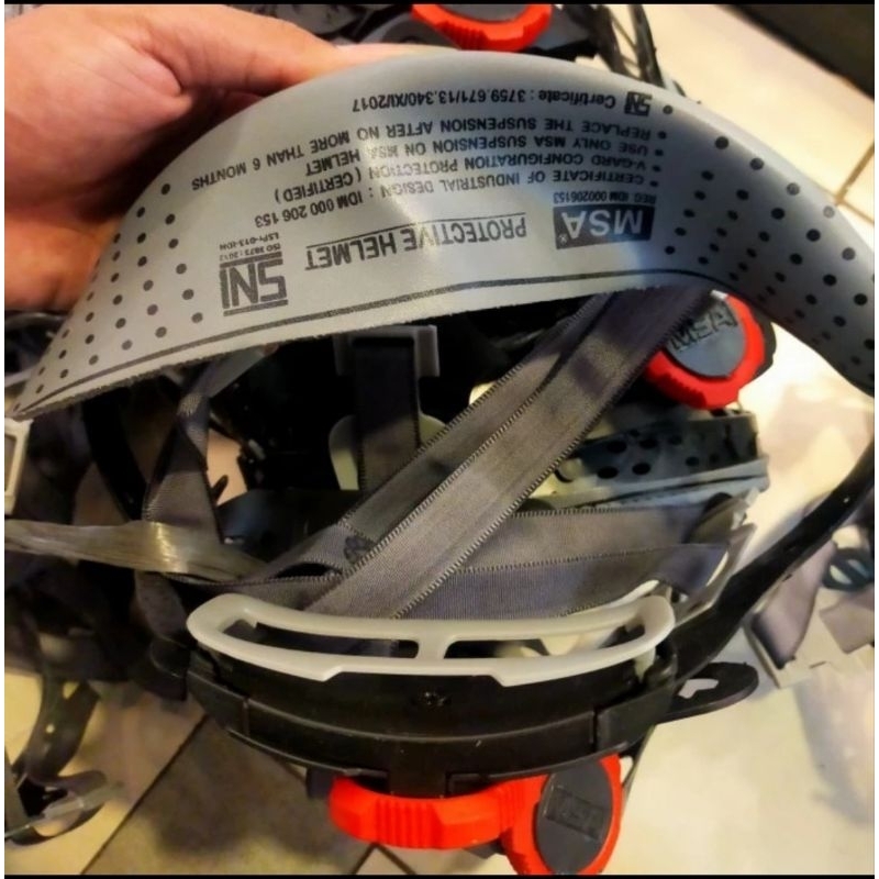 INNER SAFETY HELMET MSA FASTRACK PROJECT (INNER ONLY) | Shopee Malaysia